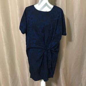 MNG S/M Denim Short Sleeve Dress